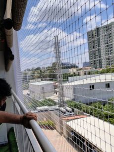Balcony Pigeon Net – Anna Nagar